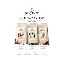 Barvenzo Üçlü İtalyan Serisi 250 G 3 Viva Rossa + Luna Nova + Viva Terra Espresso