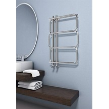 Radiva - Radiva Matsu 540x884 Dekoratif Havlupan, Krom  - 1mat05400884k1s-