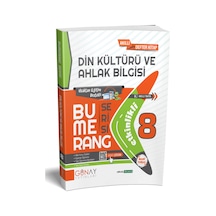 Günay 2025-2026 Müfredat 8.sınıf Bumerang Etkınlıklı Dın Kültürü