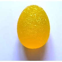 Medikaltec Yumurta Şekil El Egzersiz Ve Stres Topu Sarı