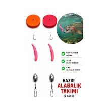 Hazır Alabalık Dip Takımı 2 Li Set
