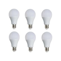 6 Adet 9 Watt E-27 Duylu Led Ampul Günışığı