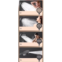 Wondernest Seti Lichen Güçlendirici Ev Duş Başlığı, Rahatlatıcı Banyo Deneyimi İçin Premium Duş Başlığı Diğer