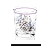 Hubrendy Tedarik Meşrubat Bardağı Paris Desenli 1 Adet Royaleks-sgm08603