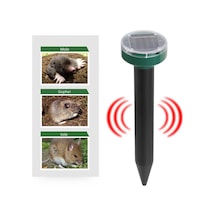 Tenfowee Güneş Enerjili Ultrasonik Fare Ve Yılan Kovucu, Çiftlik Bahçe Çayır İçin Ip65 Su Geçirmez Dairesel Model