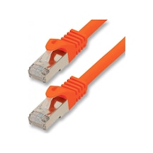 Cat. 7 Kaliteli Network Patch Kablo 15 Metre - Turuncu