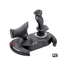 Thrustmaster Ergonomik Tasarım, Tak-çalıştır Özelliği Ve Uçuş Simülasyonları Için Yüksek Kontrol Hassasiyeti Diğer Oyun Konsolları Siyah