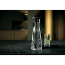 Basic Cam Sürahi, 1,5 L, Silikon Kapaklı, Akıllı Kapak Teknolojisi Cromargan Paslanmaz Çelik Kapak, Buz Ve Meyve Tutucu Süzgeçli