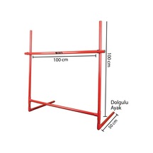 Premium Bahçe Koşu Eğitim Scx-1253 Atletizm Engeli Sc 10784 Çok Renkli
