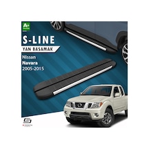 S-Dizayn Nissan Navara 2 S-Line Aluminyum Yan Basamak 203 Cm 2005