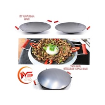 40Cm Et Saç Kavurma / Yufka Gözleme Bazlama Ekmek Sacı Vok Tava