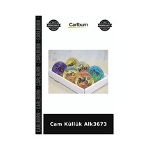 Özel Üretim Ev Dekorasyon Masaüstü Aksesuar Şık Cam Küllük Alk3673
