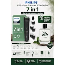 Philips 7in1 3000 Serisi Erkek Bakım Seti Saç Sakal Tıraş Makinesi + 100 Ml Erkek Parfüm