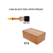 12 Adet Luna Black Yağlı Boya Fırçası İle Kolay Uygulama