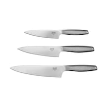 Ikea 365+ 3 Parça Mutfak Bıçağı Seti 33 Cm Krom