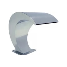 Havuz şelale Kobra 900-600 mm 304 kalite 1,2 mm Paslanmaz çelik El Yapım