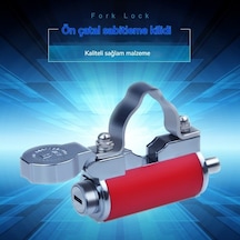 Jokmae Hırsızlık Kilidi Modifiye Ön Çatal Sabitleme Kilidi Metal Disk Fren Kilidi Yeşil Standart Özellikler