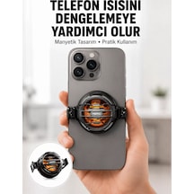 Mobil Oyunlar İçin Serinletici Telefon Fanı Sessiz Çalışma Geniş Kıskaçlı Tasarım Yeni Nesil Mh-hs7747-8404