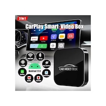Bilişim Burada Ab038 Kablosuz Carplay & Android Auto, Android 12, Netflix & Youtube, Siyah Bbab038 Diğer