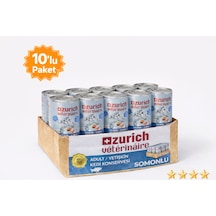 Zurich Veterinaire Balık Etli Yetişkin Kedi Konservesi 415 Gr X 10'lu Paket