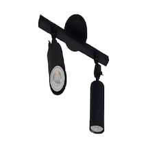 Mylights Ikili Led Spot Aplik Avize Armatür Harekli Metal Gün I