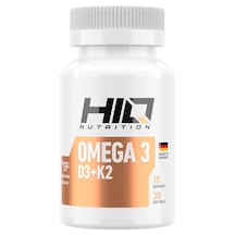 Hiq Nutrition Omega 3 D3+K2 Complex 30 Softgel