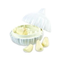 Buffer Sarımsak Şeklinde Pratik Sarımsak Ezici Rendeleyici El Rondosu Çok Renkli