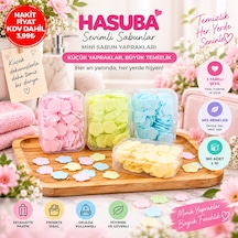 24 Adet Sevimli Sabunlar Mini 1.2-1.5cm Boyutunda Seyahat - Piknik - Okulda 3840pcs 10 Mix:kalp- Yuvarlak-çiçek