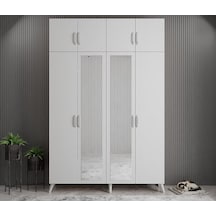 Açelya Portmanto Vestiyer Beyaz  M8- 180 cm