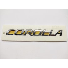 Toyota Corolla Arma Bagaj Yazısı Y.m. Yapıştırma 17.5cmx1.9cm 8213