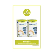 Nbt Life Magnezyum Bisglisinat Ve Sitrat 60 Kapsül 2 Adet