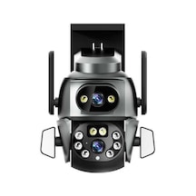Mpıa Hina Türkçe Uygulamalı 3.0 Mp + 3.0 Mp Çift Kamealı Wi-fi İp Kamera