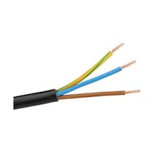 Kastro 3 Uçlu Toprak Altı Sulama Sinyal Kablosu 0,8mm 3 Renk 20 Metre