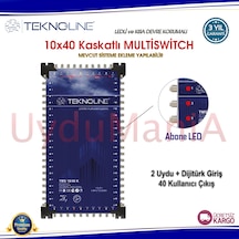 Teknoline Tms 10X12 Multiswitch - Kaskatlı Ledli