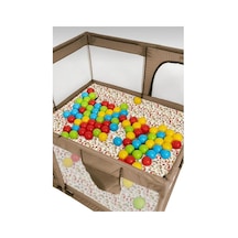 Öykü Bebek Diyari Güvenli Bebek Ve Çocuk Oyun Alanı Oyun Parkı 125x125 Oyun Matı Ve Topları