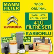 Citroen Berlingo 1.6 Hdi Euro 5 2011 Üzeri Mann Filtre Bakım Seti (495330416)