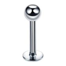 Cerrahi Çelik Piercing Kulak-dudak-kıkırdak-tragus Gümüş 6mm 2'li Set Gümüş