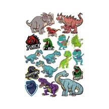 Dino Dinazro Sticker Set-1 9 Parça Telefon, Tablet, Defter, Laptop Sticker