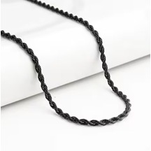 Hg.Aksesuar Erkek 2 Mm Çelik Halat Zincir 90560