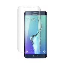 Samsung Uyumlu Galaxy S6 Edge Nano Kırılmaz Cam Ekran Koruyucu Şeffaf