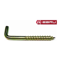 Vidalı Korniş Çivi No:7 - 4x70 - 10 Adet Çok Renkli