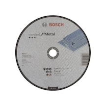 Bosch - 230 3,0 Mm Standard Seri Düz Metal Kesme Diski Taş 2608603168 10 ADET - Paket içi 10 adet