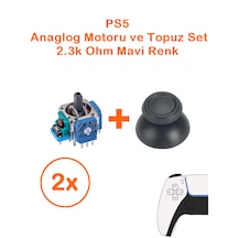 2 Adet Ps5 Analog Motoru Ve Başlık Topuz Set
