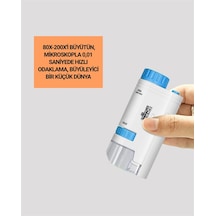Cosmotex Portatif El Mikroskop Led Işıklı, Aynı Anda Net Odaklama 1 Adet