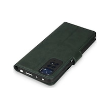 Mey İthalat Redmi Note 11 Pro Kılıf Trend S Plus Kapaklı Kılıf - Yeşil