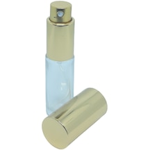 Boş Parfüm Şişesi 4 ML 10 Adet Sarı Metal Sprey ve Kapak Boş