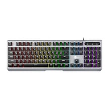 Lecoo KB121 USB Kablolu Makro Tuşlu Rainbow Membran Gaming Türkçe Q Klavye