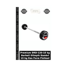 Premium Drd-120-15 Kg Barbell Olimpik Dambıl 15 Kg Kas Form Fiziksel