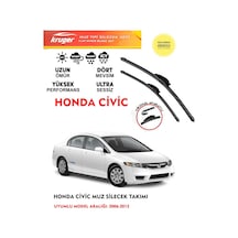 Honda Civic Cam Silgeç Takımı Fd6 2007 Model Araca Uyumlu