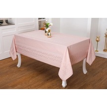 Ezgi Lüx Jakar Polycotton Kumaş Pudra Masa Örtüsü 160x220 Cm - 1068 Çok Renkli